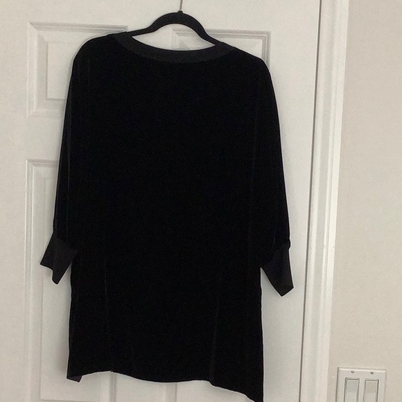 Lafayette 148 velvet tunics - Picture 6 of 7